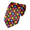 WOAIDY Easter Tie Novelty Eggs for Men Gift Necktie