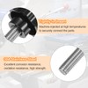 sourcing map 2pcs Star Knobs M12 x 45mm 304 Stainless