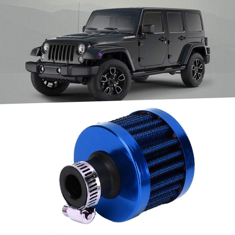 Terisass Air Filter Mini Car Air Intake Filter Crankcase Vent