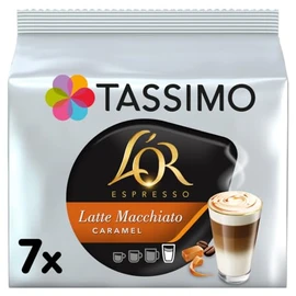 Tassimo L'Or Espresso Latte Macchiato Caramel 7 Discs, 237g