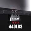 YCTOOLS 2 PCS 880 lbs Load 8" Double Thickness Glass