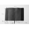 KLASSICA Classica Nicole Genuine Leather B5 Notebook Cover (Black, Holds
