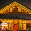 cshare Christmas Icicle Lights Outdoor, 360 LEDs 11.5m/37.7Ft Icicle String