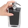 Hand Soap Dispenser Press Design Black Simple Fine Details Foaming