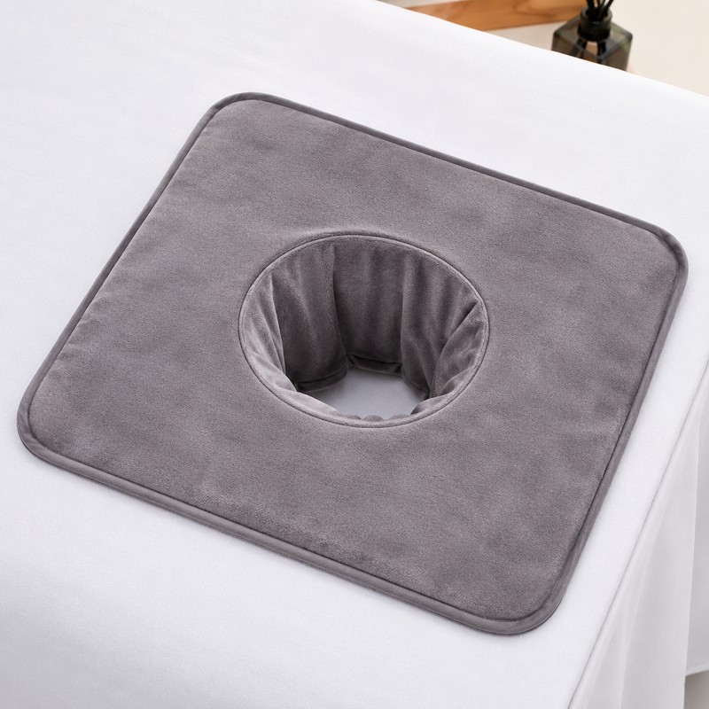 Massage Headrest Pad with Face Berth Hole for Professional Spa