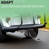 ECOTRIC Golf Cart Universal Rear Hitch with 2" Receiver for
