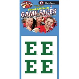 Eastern Michigan – Waterless Peel & Stick Temporary Spirit Tattoos – 4-Piece – Swoop Logo