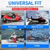 KAVIUS Ice Scratchers Snowmobile 2PCS Set Compatible with Polaris Arctic