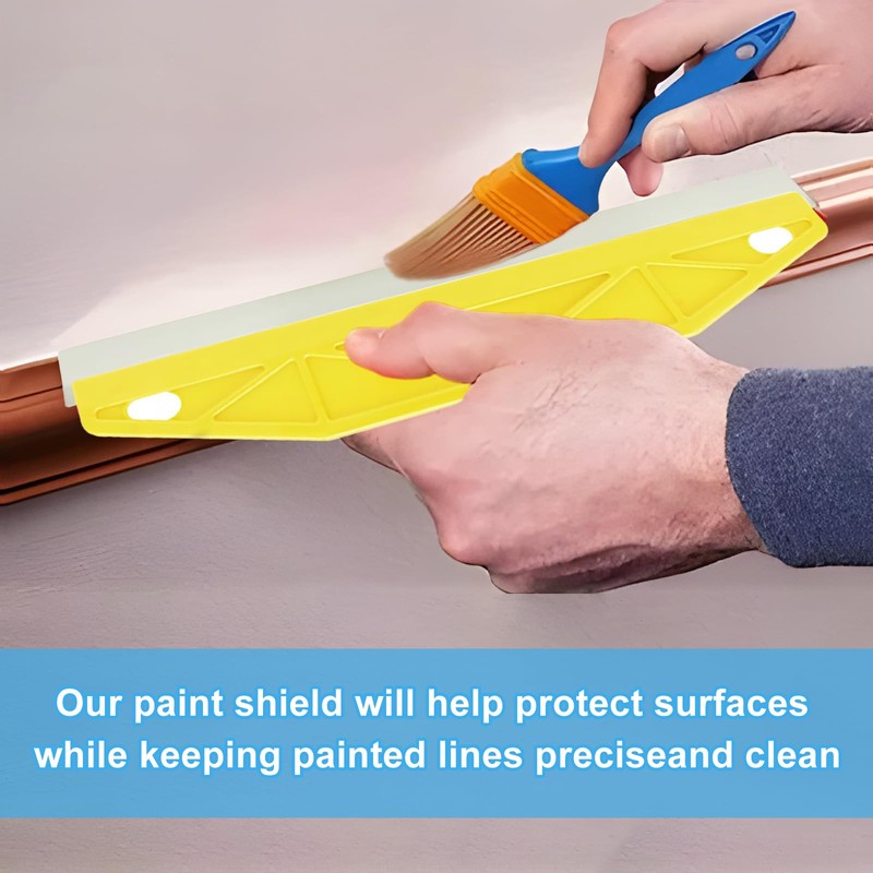 12-Inch Stainless Steel Paint Edging Tool - Professional Right Angle