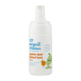 Green People Organic Children Quick Clean Hand Foam 100ml | Natural & Organic Hand Cleanser for Kids, Toddlers & Babies| Gentle on Sensitive Skin | SLS Free & Paraben Free | Vegan, Cruelty Free