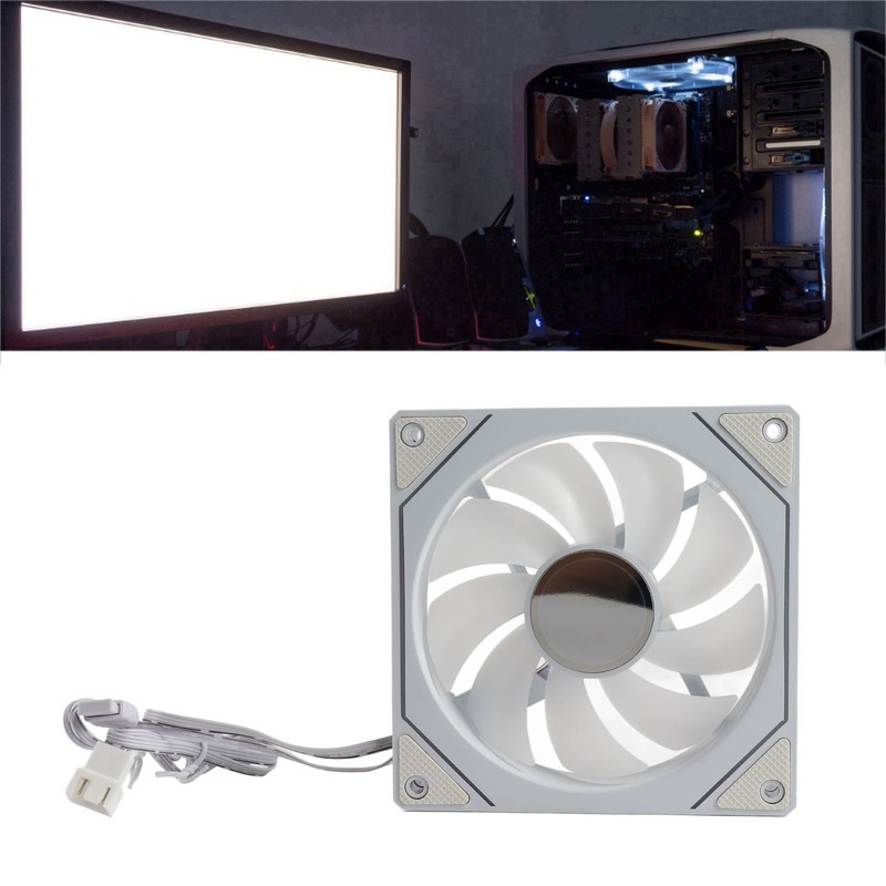 120mm ARGB PWM Case Fan 800 to 2000RPM 4pin PWM