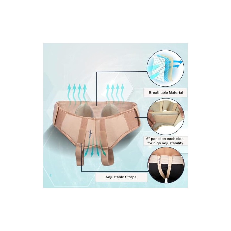 Wonder Care Wonder Care Skin Inguinal Hernia Belt For Men