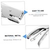 GRIRIW Hand Grips Needleless Stapler Holds 20 Sheets Metal Pliers