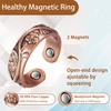 MagVIVACE Pure Copper Ring for Women, Magnetic Lymphatic Drainage Ring