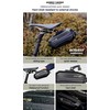 GORIX Bike Saddle Bag Rear Hard Shell Durable Waterproof Cycling