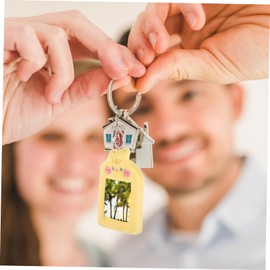 PACKOVE Cartoon Plush Card Holder Visible Card Protector Decorative Cover Cute Keychain Accessory for Teachers Nurses and Office Employees