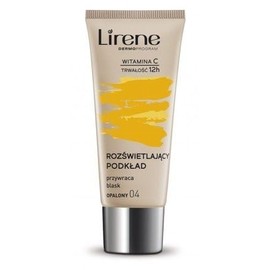 Lirene Luminous Foundation 04 Tanned with Vitamin Duo C 30 ml - Long Shelf Life