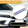 Partuto 2pcs 20cm/7.87in Car Splitter Support Rods Adjustable Front Rear