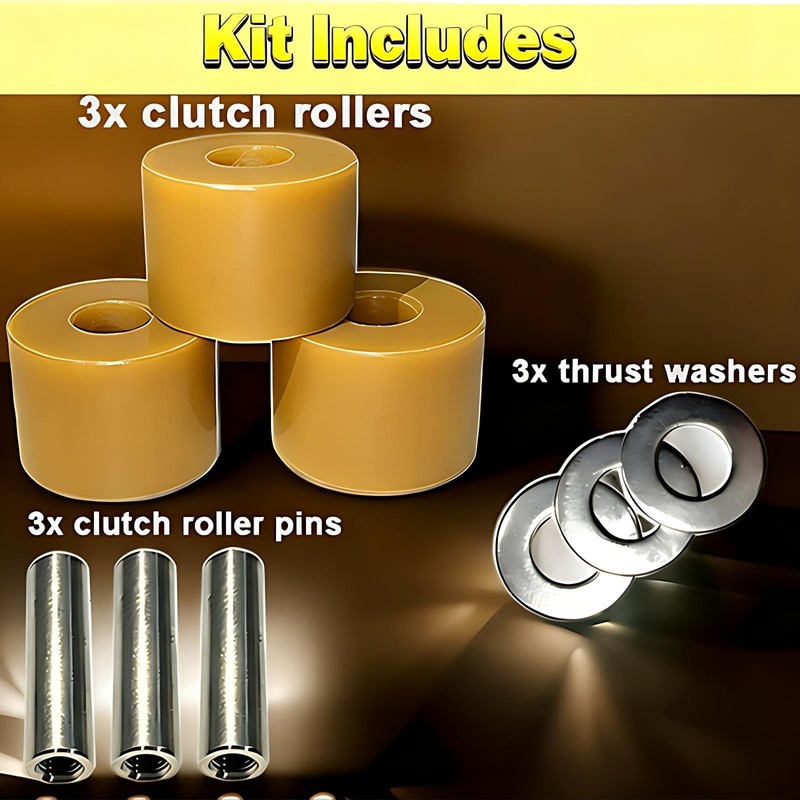 Upgraded Secondary Clutch Roller Kit for Can-Am Maverick X3 2017-2023,