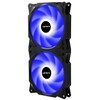 upHere 240mm AIO Square Frame Case Fan PF240BE3 3-Pin Blue