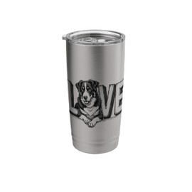Greater Swiss Mountain Dog Love Design Stainless Steel Insulated Tumbler
