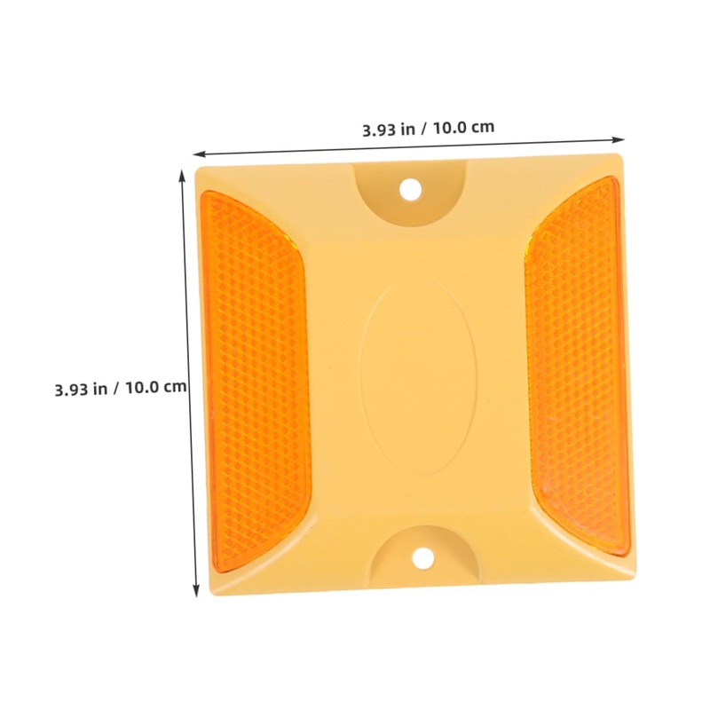 Gatuida 8pcs High Visibility Reflective Pavement Markers for Driveways and