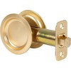 Stone Harbor Hardware Round Pocket Door Lock, Passage Function, 2-3/4"