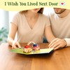 FORESTBOLD I Wish You Lived Next Door Pop Up Card,