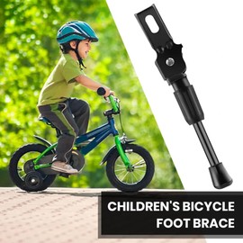 Anicy Bicycle Stand Bicycle Stand Children - 14 Inch Single Sided Stand Bicycle Stand Bicycle Accessories Side Stand Kids Bike Kickstand for Children Mountain Bike Road Bike Bicycles
