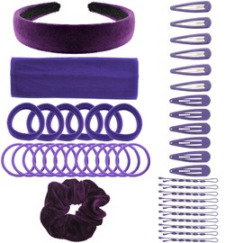43 Piece Back to School Hair Accessories Set for Girls - Colour Options Available