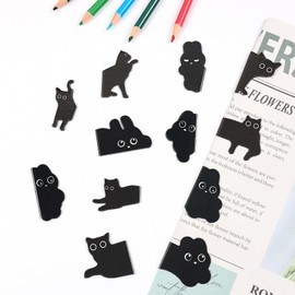 Magnetic Bookmarks,12 PCS Cute Bookmark Clips Set for Women Teachers Students Book Lovers Kawaii Magnetic Book Page Markers