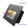 HAGICBEE LED Step Lights 120V Dimmable LED Indoor Outdoor Step