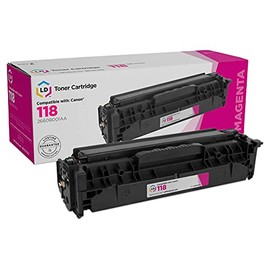 LD Remanufactured Toner Cartridge Replacement for Canon 118 2660B001AA (Magenta)