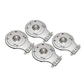 Springfield Speaker JBL 2412H Compatible Aftermarket All Metal Replacement Horn Diaphragm - 4 Pack - for JBL 2412, 2412H, 2412H-1, JRX, 100, 112, 115, Eon, MPro, Soundfactor, 2413, 2413H…