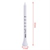 Dovhmoh 100pcs Golf Tees Wood Long Tall Golf Tees 83mm