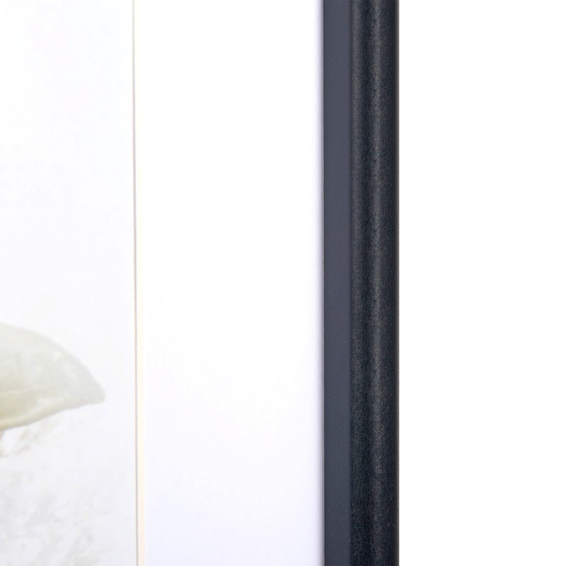 Baoee Black Wooden A4 Frames, Picture Frames Set of 2,Poster