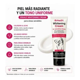 Kit 3 Cremas Aclarantes Axilas Codos Y Zonas Íntimas Erha21                                                                                           