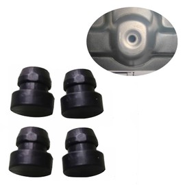 HUAYUWA - almohadillas para orejas de goma para horno de microondas, compatibles con Galanz/compatibles con Haier Microondas Haier - almohadillas para orejas de reparación antideslizantes (tipo 2, 4