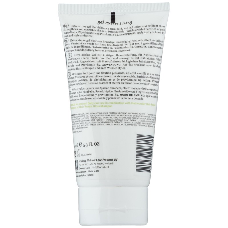 Hairwonder Hair Botanical Styling Gel Extra Strong, 150 ml