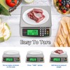 KNSWE Commercial Food Scale 40KG Large Digital Kitchen Scale Baking