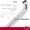 Schläfer 439104 Siphon Pipe 1 1/4 Inch Chrome