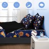Nesker Football Twin Zipper Bedding for Boys, 3-Piece-All-in-one