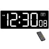 Soobest Digital Wall Clock with Seconds for Gym, Remote Countdown