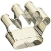 Birkmann Cookie Cutter 1010647510, Steel Grey, 4 X 4 X