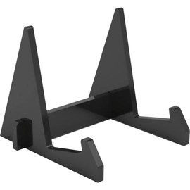 Book Stand Acrylic Book End YUTOU Acrylic Display Easel Black Plate Stand Display Stand Picture Frame Stand for Display of Photos Books Notes Notebooks Crafts