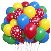 UDRKFOPK Balloons Colourful, Pack of 60 12 Inch Balloons Birthday