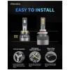 Honcs LED Headlight Bulbs Combo Kit 9005 + H11 High
