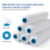Mister Rui Paint Roller Kit, 16 Pack, 6 Inch Foam