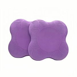 MBHKRRS Yoga Knee Pad Cushion Extra Thick for Knees Elbows Wrist Hands Head Foam Yoga Pilates Work Out Kneeling pad (Purple)