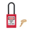 Master Lock S32RED Red Dielectric Zenex thermoplastic Safety Padlock, 35mm